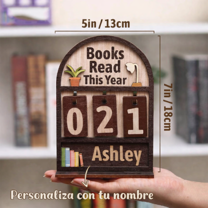 Contador de Libros Personalizado